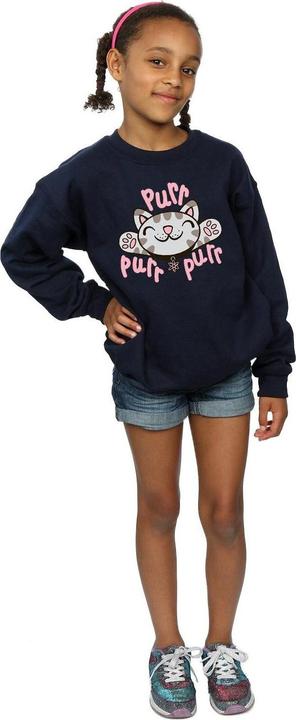 Produktbild Big Bang Theory Soft Kitty Purr Sweatshirt Mädchen (128)