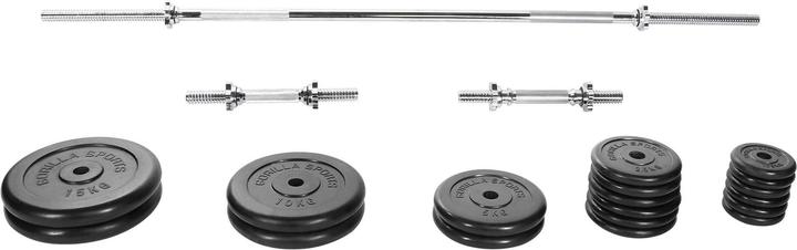 Actual product image Gorilla Sports Barbell set