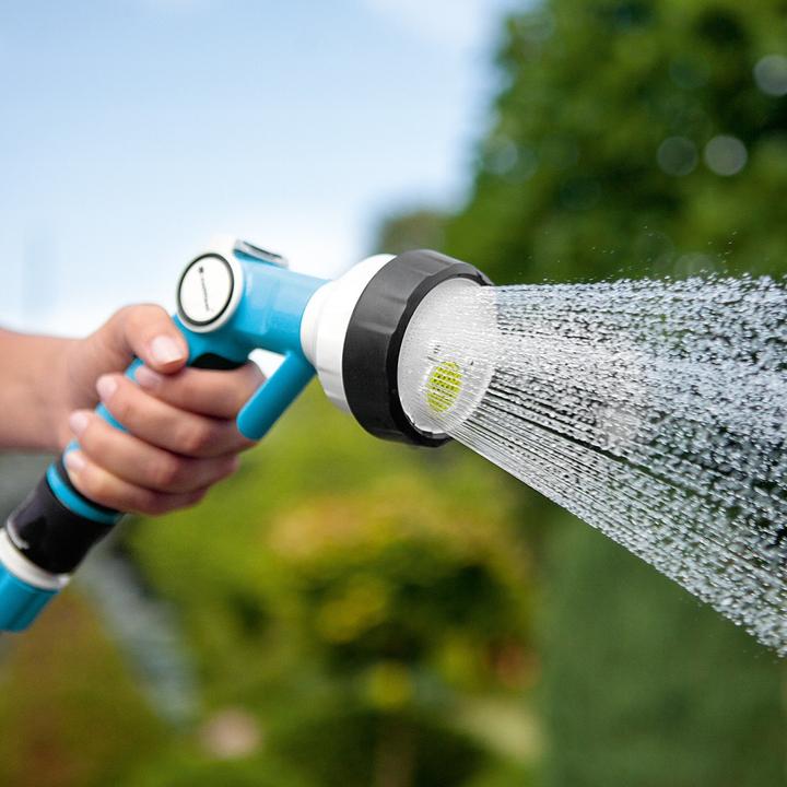 Actual product image Garden Lights - SET WITH 4-FUNCTIONAL HAND SPRINKLER - ERGO - 3/4"