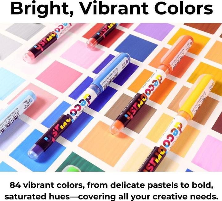 Produktbild Karin PIGMENT DECO BRUSH - Brush Marker (12x)