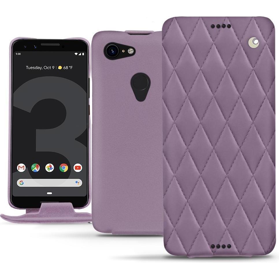 Noreve Lederschutzhülle vertikal (Google Pixel 3), Smartphone Hülle, Violett