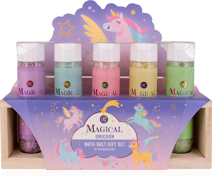 Image du produit Accentra Magical Unicorn & Mermaid dans une boîte en bois (Set soin du corps)