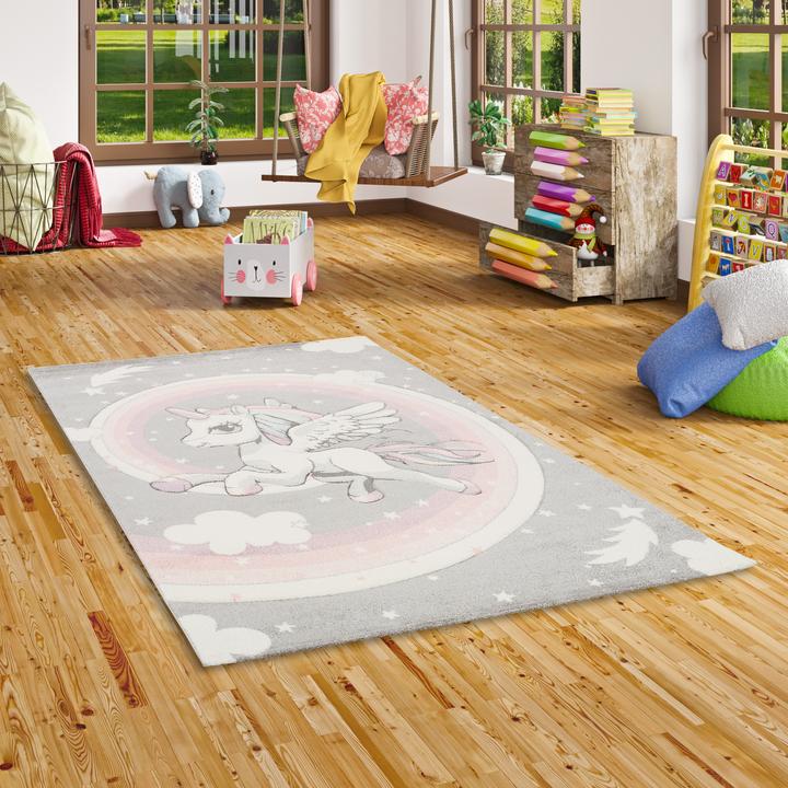 Actual product image Pergamon Maui Kids Pastel Unicorn (80 x 150 cm)