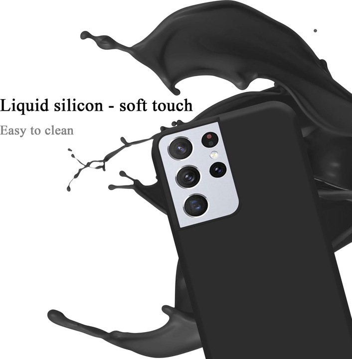Actual product image Cadorabo TPU Liquid Silicone Case Cover (Samsung Galaxy S22 Ultra)