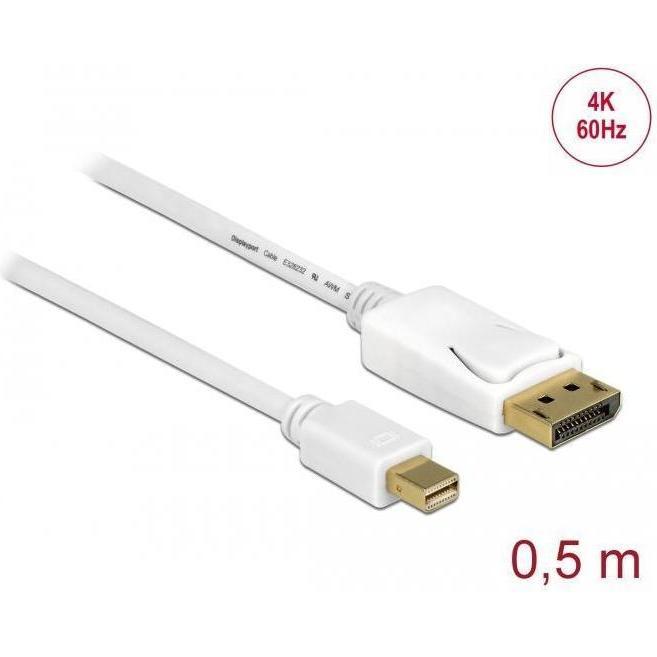 Thumbnail - Delock DisplayPort — Mini DisplayPort (0.50 m, DisplayPort), Video Kabel