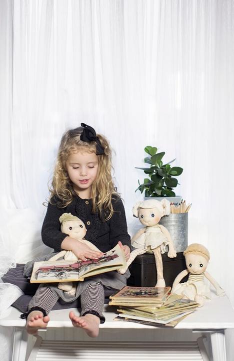 Actual product image Rubens Barn Doll EcoBuds Daisy