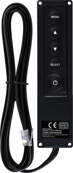 Actual product image iiyama CONTROLPAD FOR TX234 TF1X32MC (Device-specific remote control)