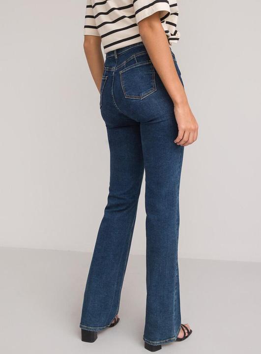Produktbild La Redoute Collections Bootcut-Jeans mit Push-up-Effekt (L)