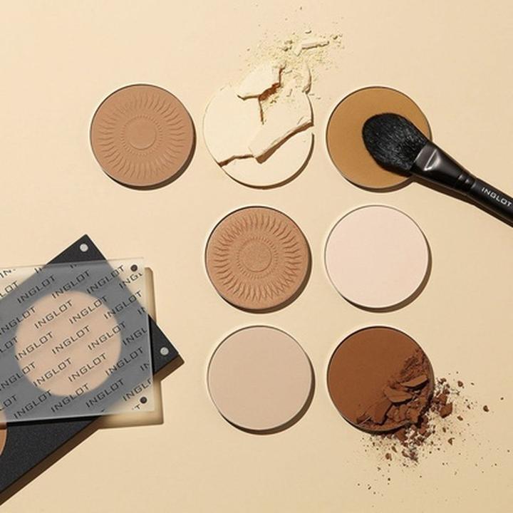 Actual product image Inglot Professional Makeup Brushes for Rouge, Foundation, and Concealer - 4SS (Foundation)