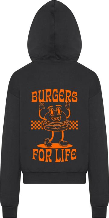 Produktbild Merchcode Burgers For Life Hoody - 198403 (M)