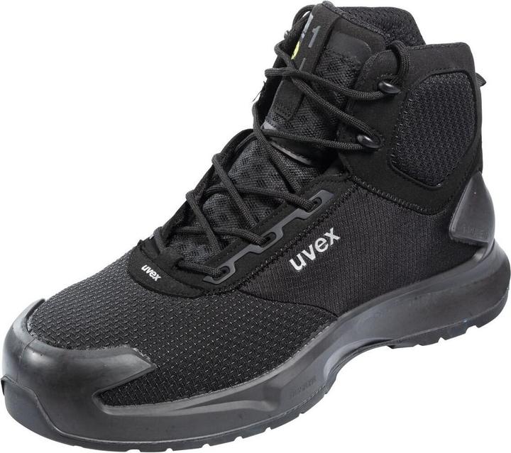 Image du produit Uvex Safety uvex 1 x-craft Botte S1 PL 68012 noir largeur 11 taille 45 (S1P, 45)