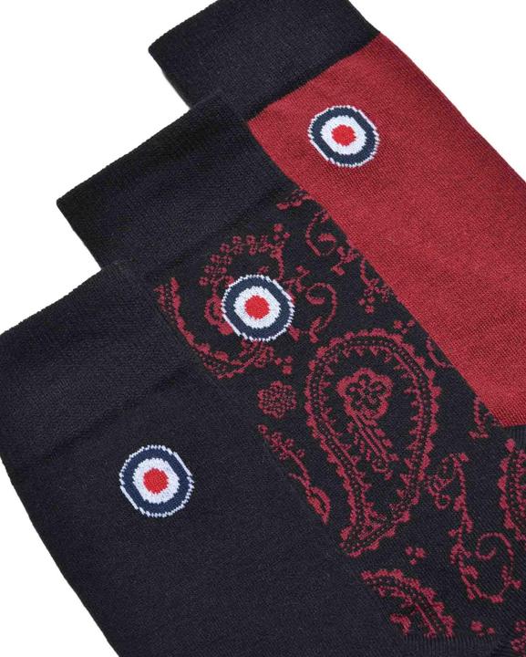 Produktbild Lambretta Socken (3erPack) (3er Pack, 39.5 - 45.5)