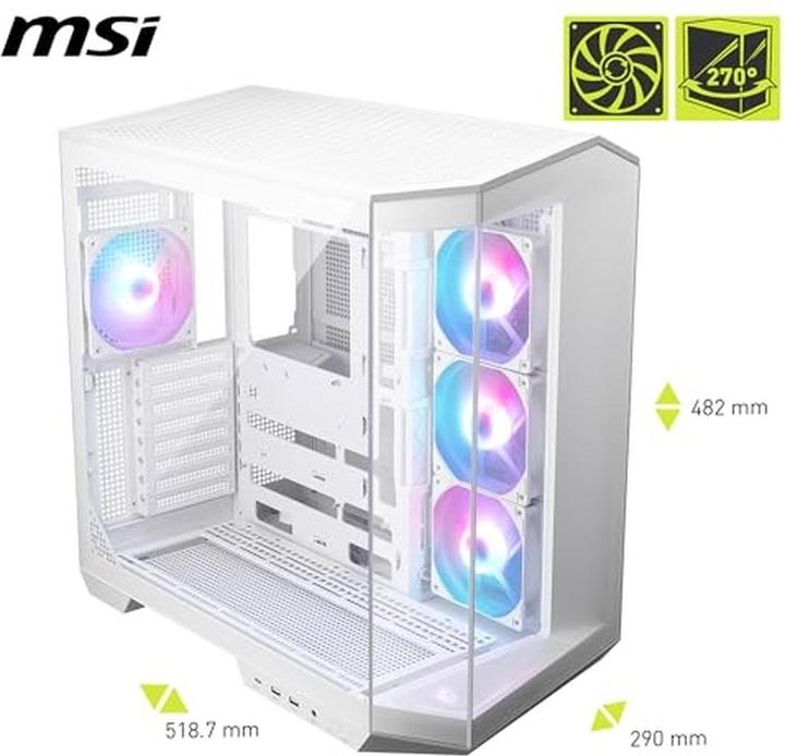 Actual product image MSI MAG Pano 100R PZ (ATX, mATX, Mini-ITX)