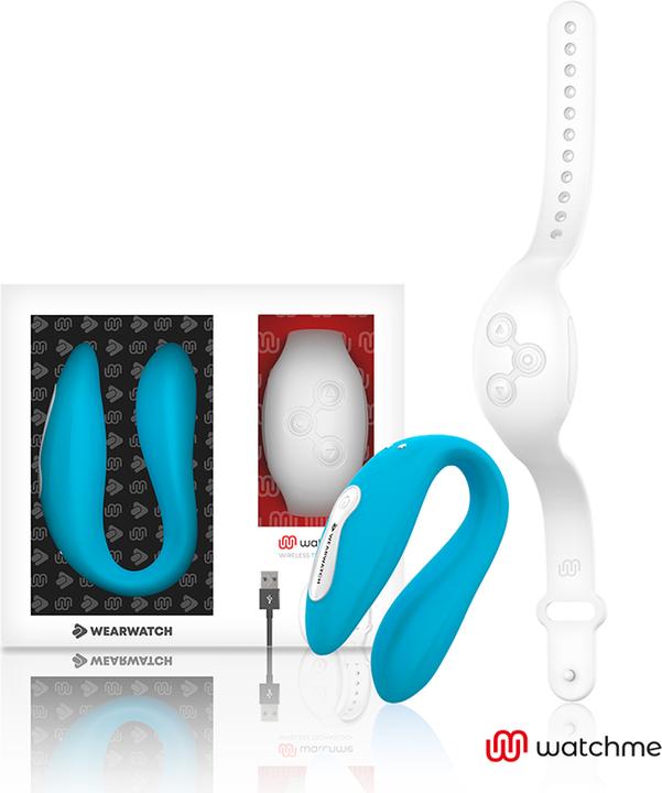 Actual product image Wearwatch Dual Pleasure Wireless Technology Watchme Indigo / Snowy