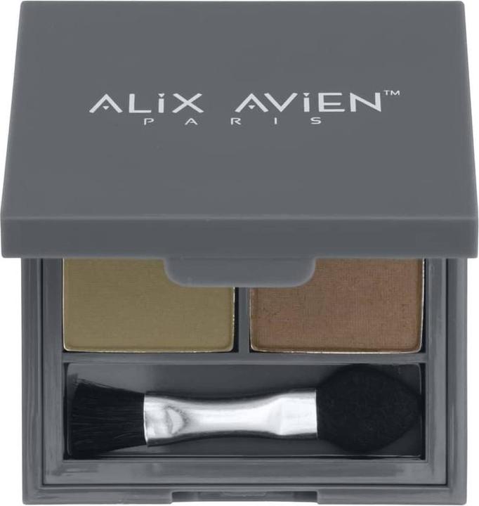 Produktbild Alix Avien Duo Eyeshadow - Pearly Sage & Khaki (khaki-brown)