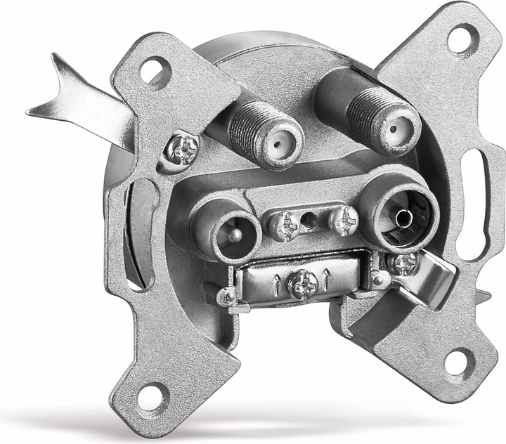 Actual product image Goobay 4-hole antenna stub/end box (Plug socket)