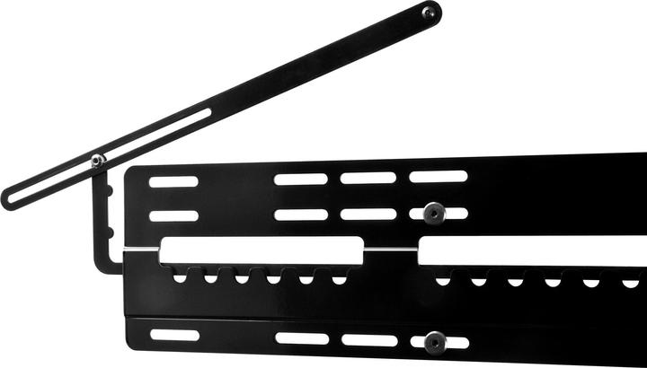 Actual product image Peerless SUF661 Ultra slim universal mount Max. Load 68kg VESA 200, 400, 600, 800 Color Black (Wall, 80", 68 kg)