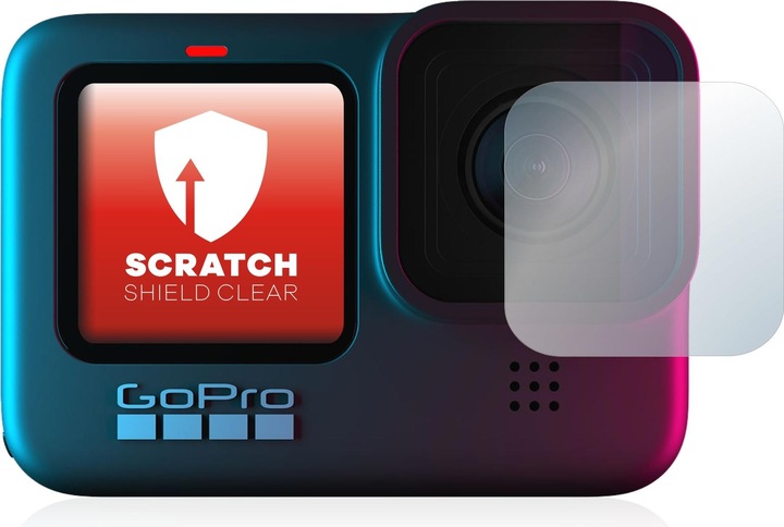 Actual product image upscreen Scratch Shield Protector (Hero 9 Black)
