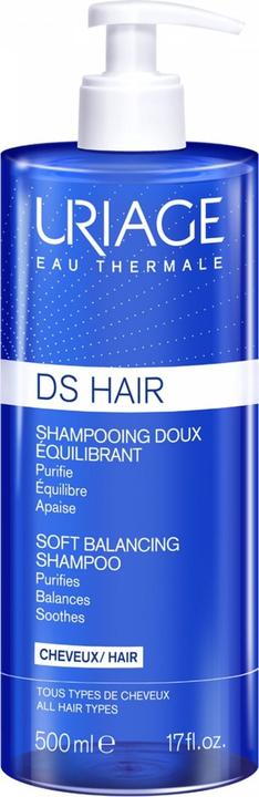 Produktbild Uriage DS Hair Soft Balancing Shampoo (500 ml, Flüssiges Shampoo)