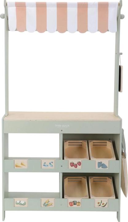 Little Dutch Marktstand Mint aus Holz