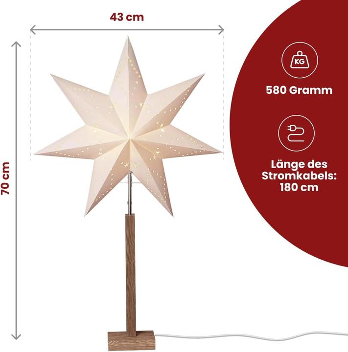 Image du produit Star Trading Lampe sur pied