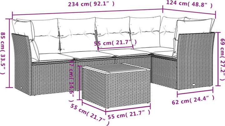 Produktbild vidaXL Ada