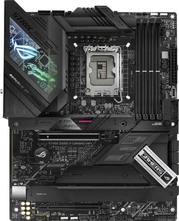Produktbild ASUS ROG Strix Z690-F Gaming Wifi (LGA 1700, Intel Z690 (DDR5), ATX)