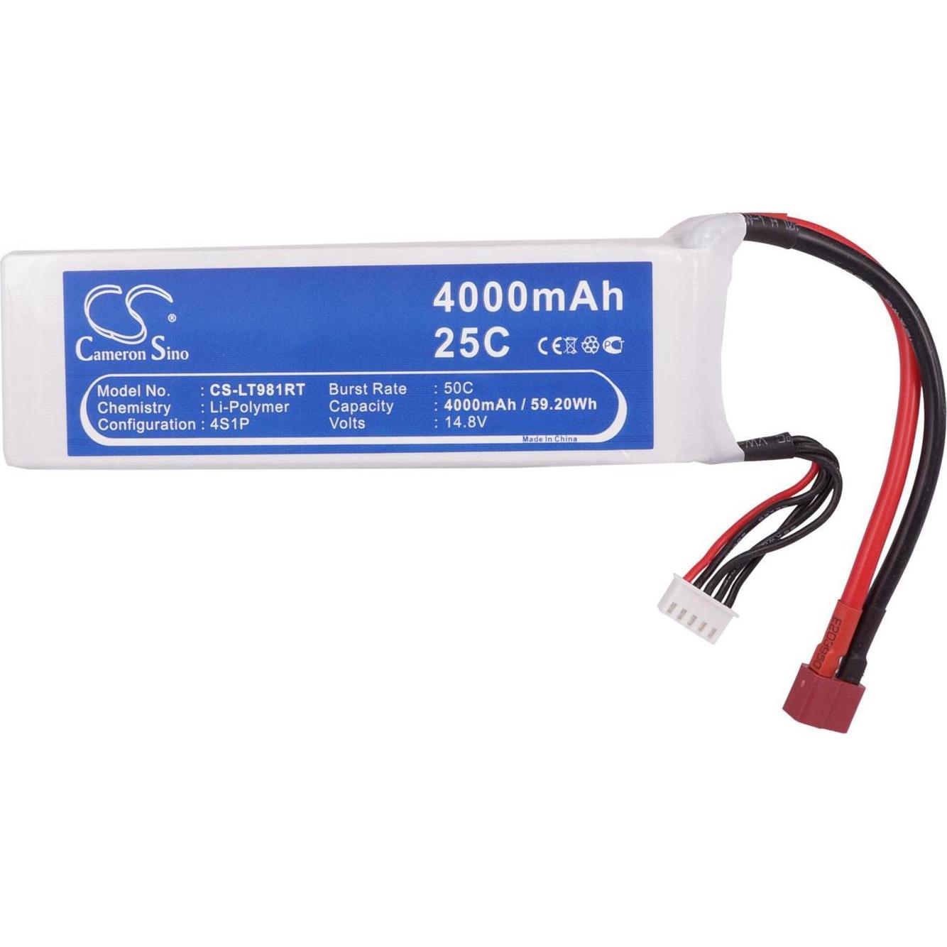 Thumbnail - CoreParts Battery for Cars (14.80 V, 4000 mAh)