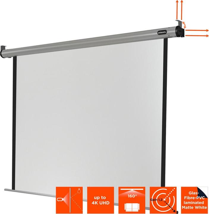 Produktbild Celexon Motor, Home Cinema, Leinwand, 1:1 (107.87", 4:3)