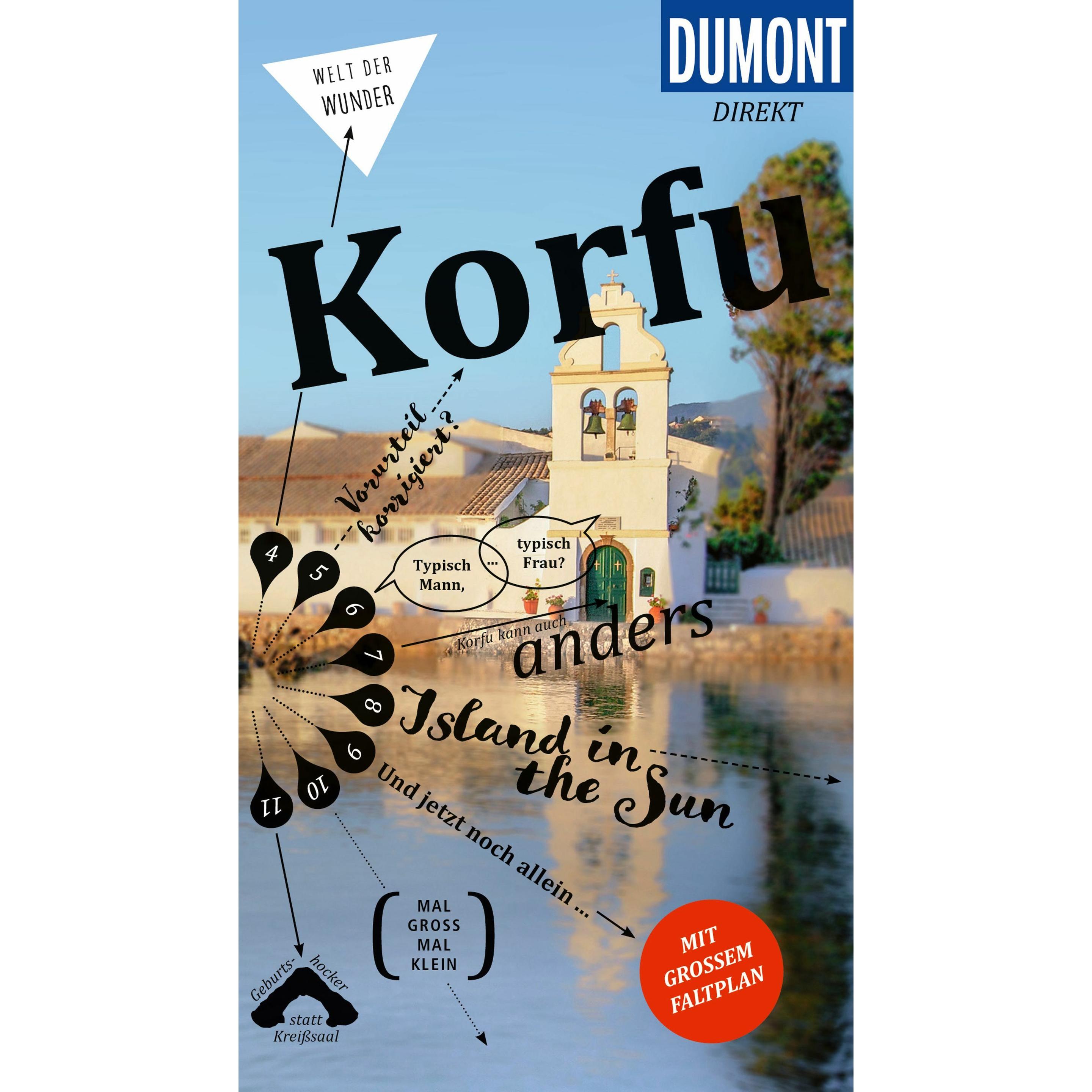 direkt Reiseführer Korfu, Ratgeber von Klaus Bötig