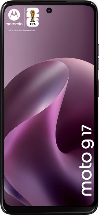 Produktbild Motorola moto g17 (256 GB, PANTONE Bordeaux, Pink, Rosa, 6.72", Dual SIM)