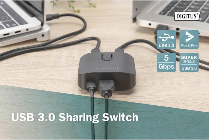 Immagine prodotto Digitus Switch di condivisione USB 3.0