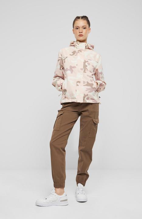 Actual product image Brandit Ladies summer front zip windbreaker size 4XL colour candy/camouflage pattern (4XL)