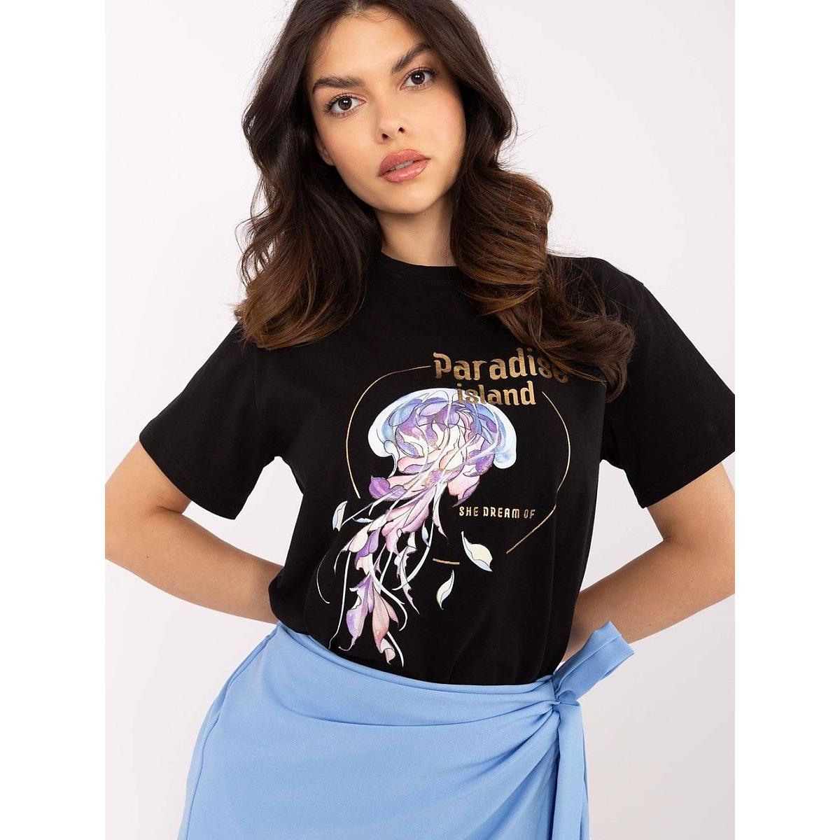 Factory Price, Damen, Shirt, T-shirt, Schwarz, (XL)