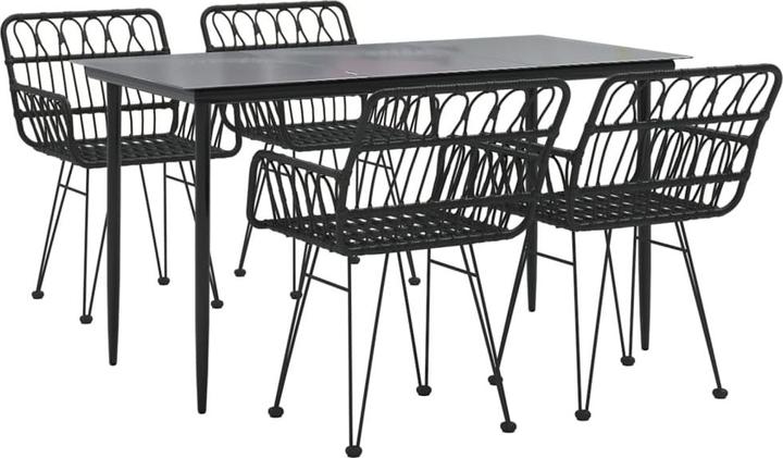 Produktbild vidaXL Garten Essgruppe (140 x 70 x 74 cm)