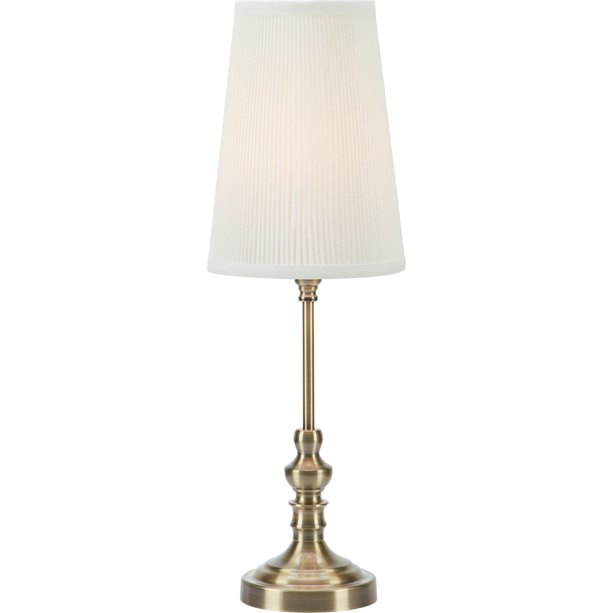 Markslöjd, Lampada da tavolo, NOBLE Table 1L 56cm Offwhite/Antique Brass (E27)