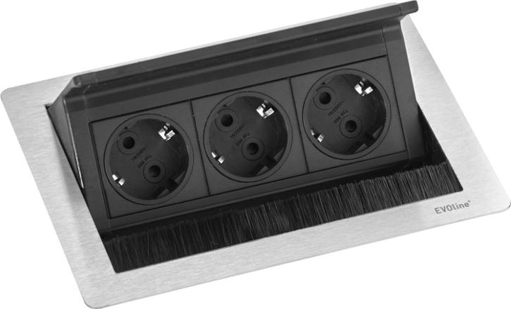 Produktbild Evoline FlipTop Push (3 x, CEE 7/3, 3 m)