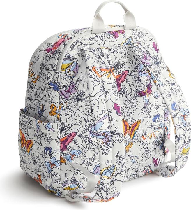 Actual product image Vera Bradley Bancroft Backpack Wing Bloom