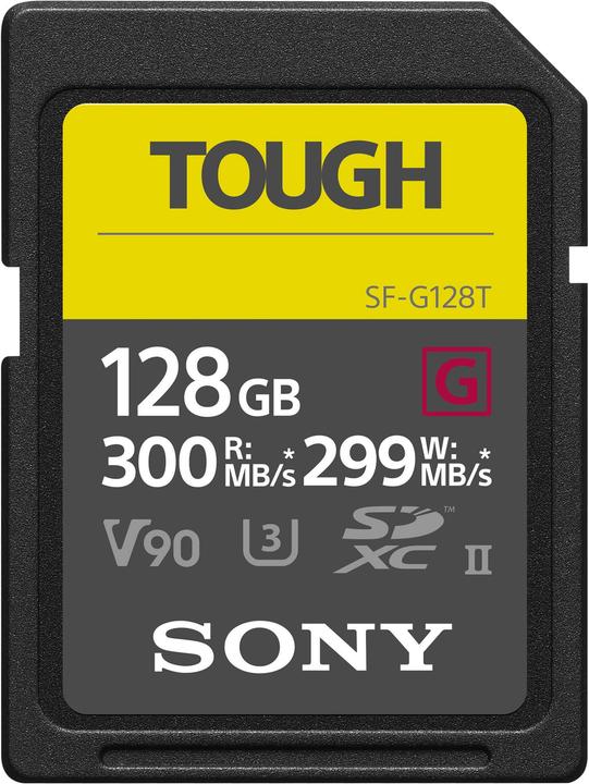 Sony SF-G Tough SDXC UHS-II (128 GB, SDXC, U3, UHS-II)