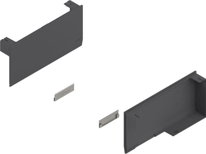 Actual product image Blum Cover cap set high flap AVENTOS HK top / TIP-ON (1 pcs.)