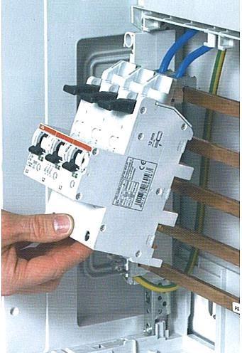 Image du produit ABB Disjoncteur de protection de ligne 3 pôles