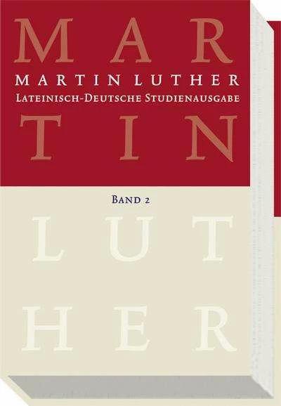 Produktbild Lateinisch-Deutsche Studienausgabe 2 (Deutsch, Johannes Schilling, Martin Luther, 2006)