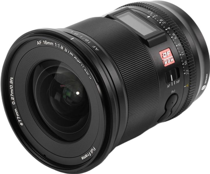 Productafbeelding Viltrox AF 16/1.8 FE Full Frame. Auto focus Prime Lens for for L mount (L-Mount, Volledig formaat)
