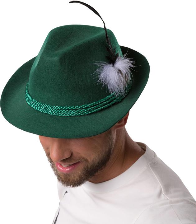 Produktbild Dressforfun Grüner Trachtenhut mit Feder