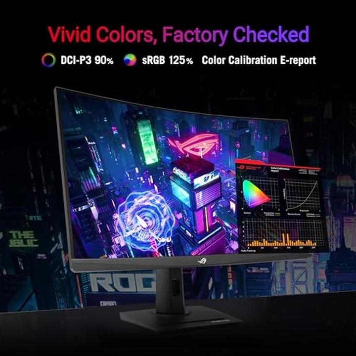Actual product image ASUS ROG Strix XG32WCS (2560 x 1440 pixels, 31.50")