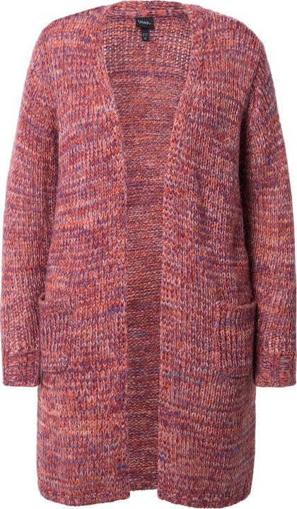 Produktbild Ulla Popken Long-Strickjacke, Grobstruck, V-Ausschnitt, Langarm (42, 44)