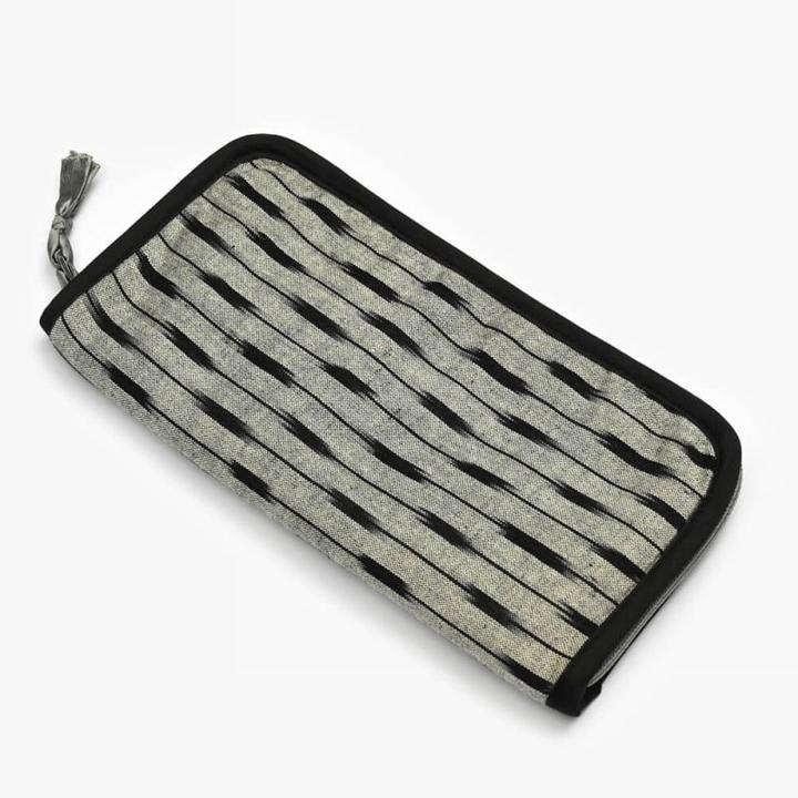 Actual product image Lantern Moon Ikat knitting needle bag