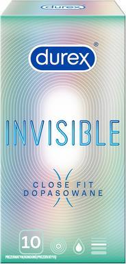 Actual product image Durex Invisible Close Fit Condoms Matched 10Pcs (10 pcs.)