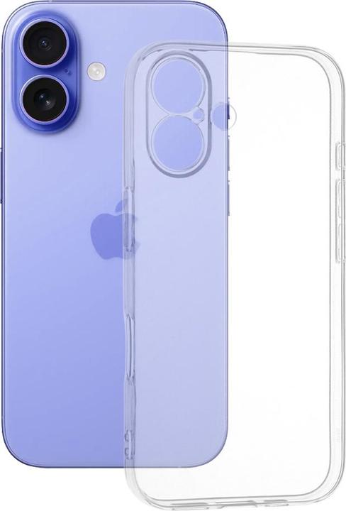 Techsuit Clear Silicone (Apple iPhone 16)