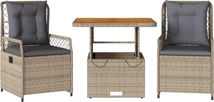 Produktbild vidaXL Garten Essgruppe